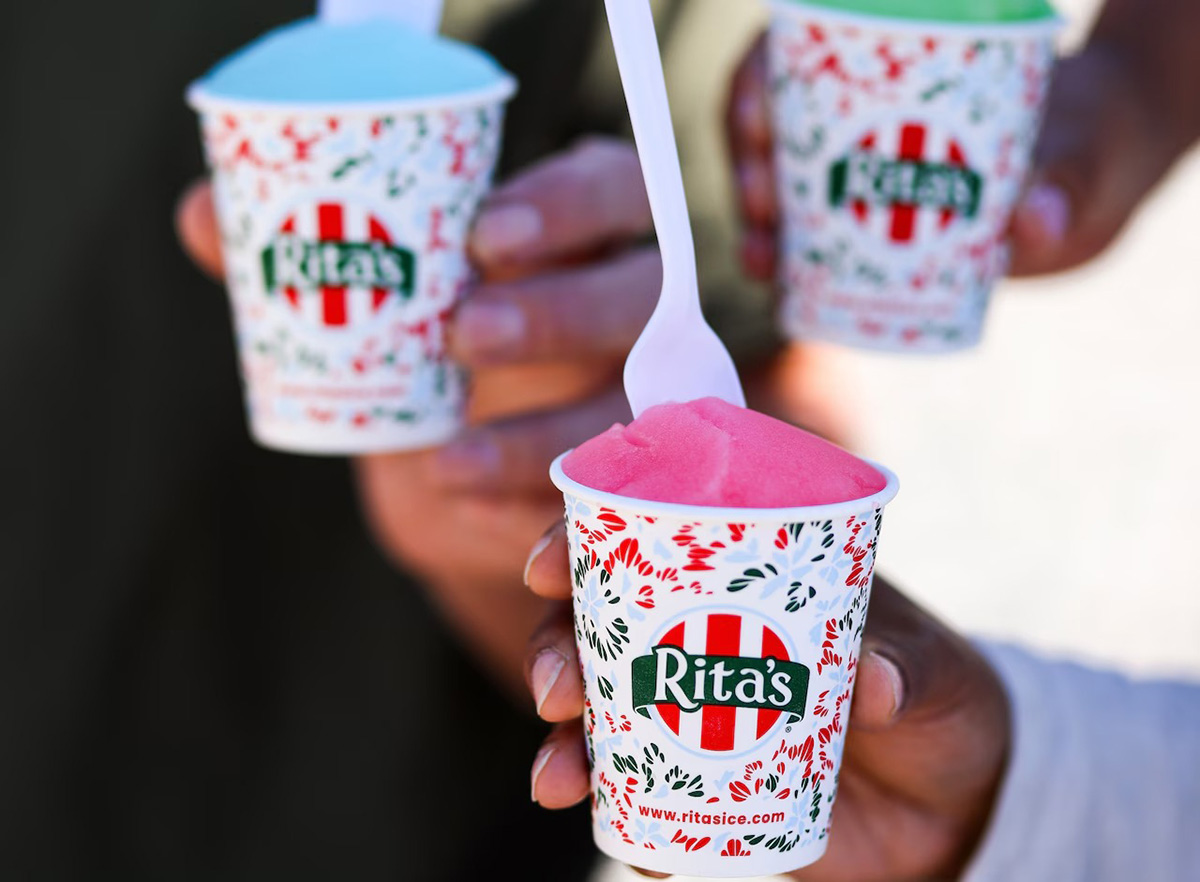 Rita's Italian Ice意大利丽塔冰杯-雪糕商标设计公司