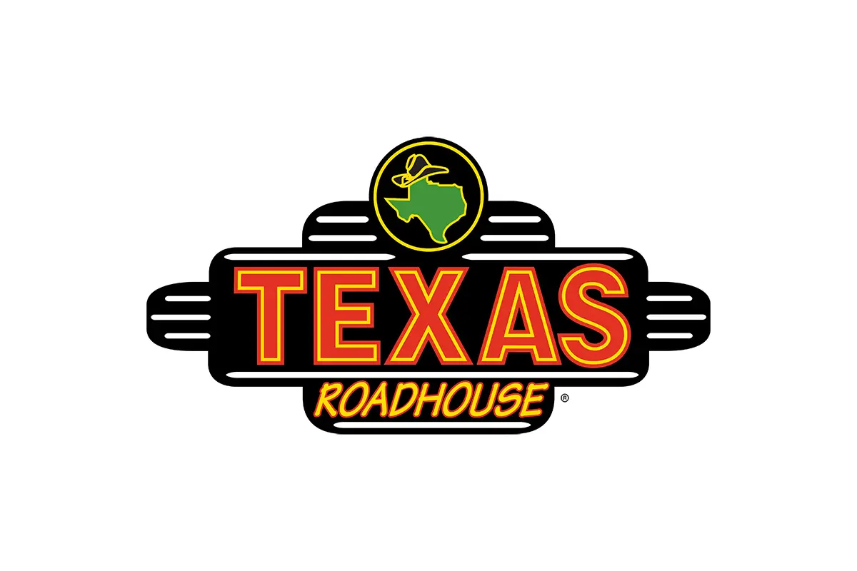 Texas Roadhouse德州路边餐厅logo设计-牛扒logo设计