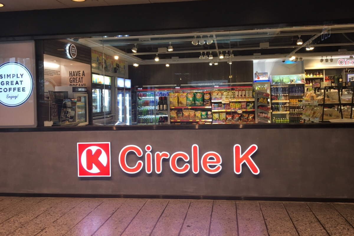 Circle K便利店logo含义及零售品牌理念