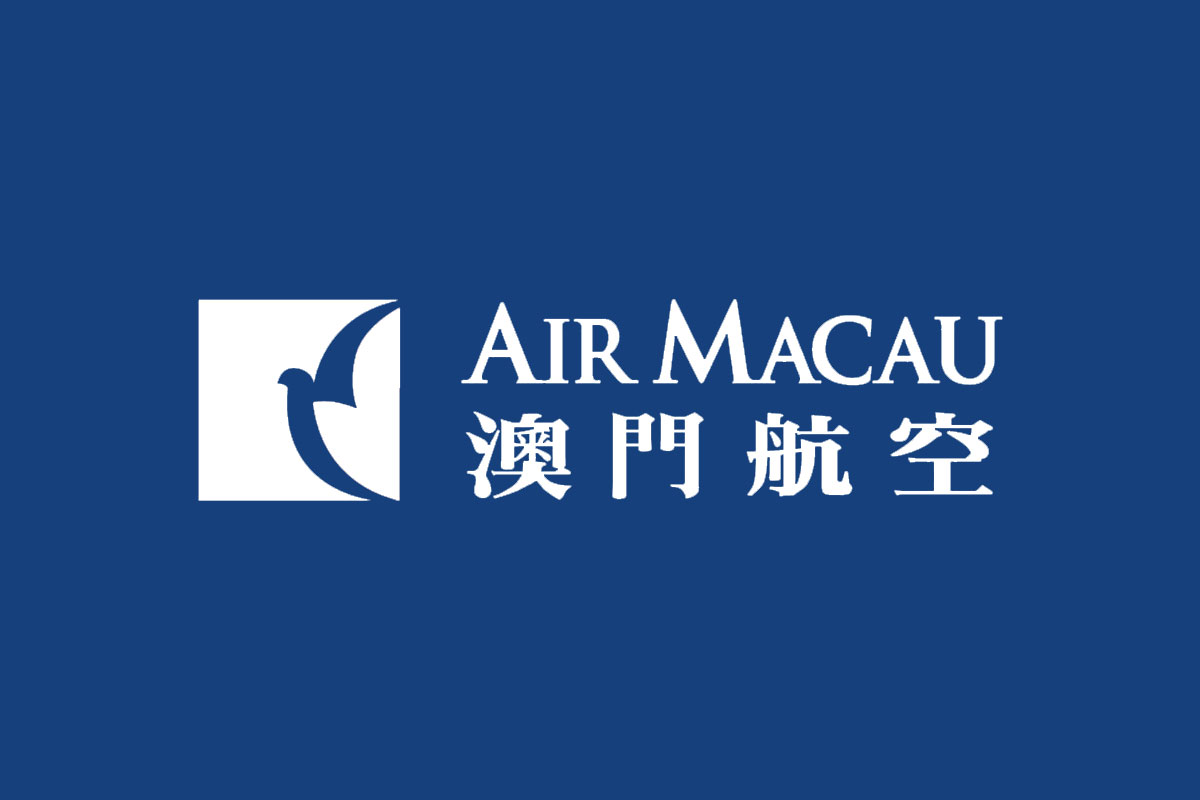 澳门航空反白logo