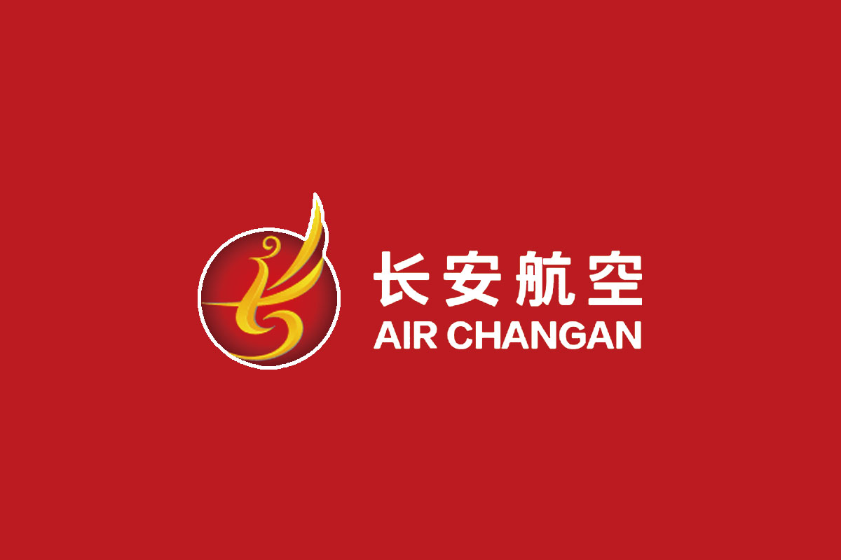 长安航空反白logo