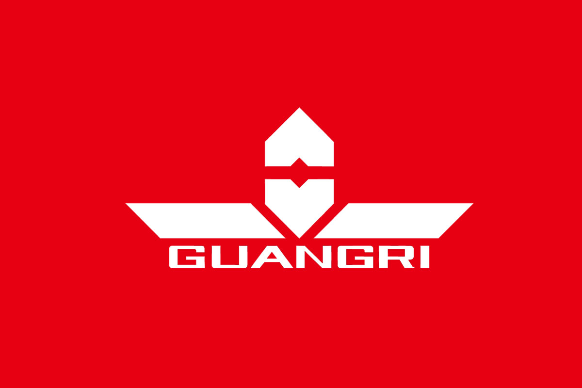 GUANGRI广日反白logo