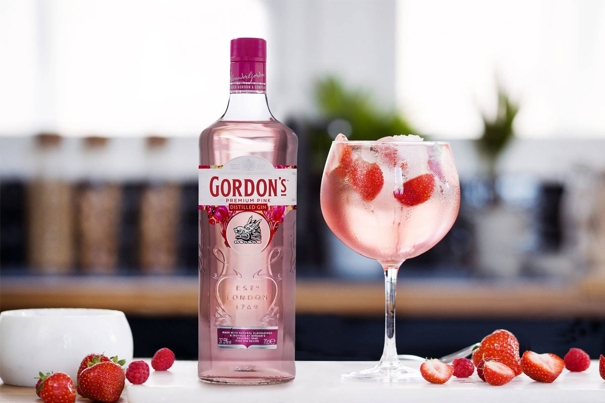 Gordon's Pink包装