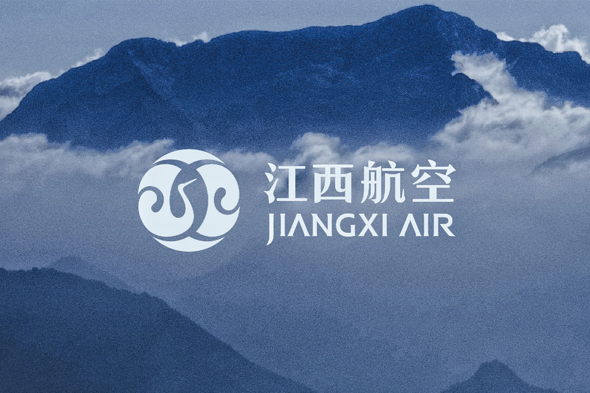 江西航空反白logo