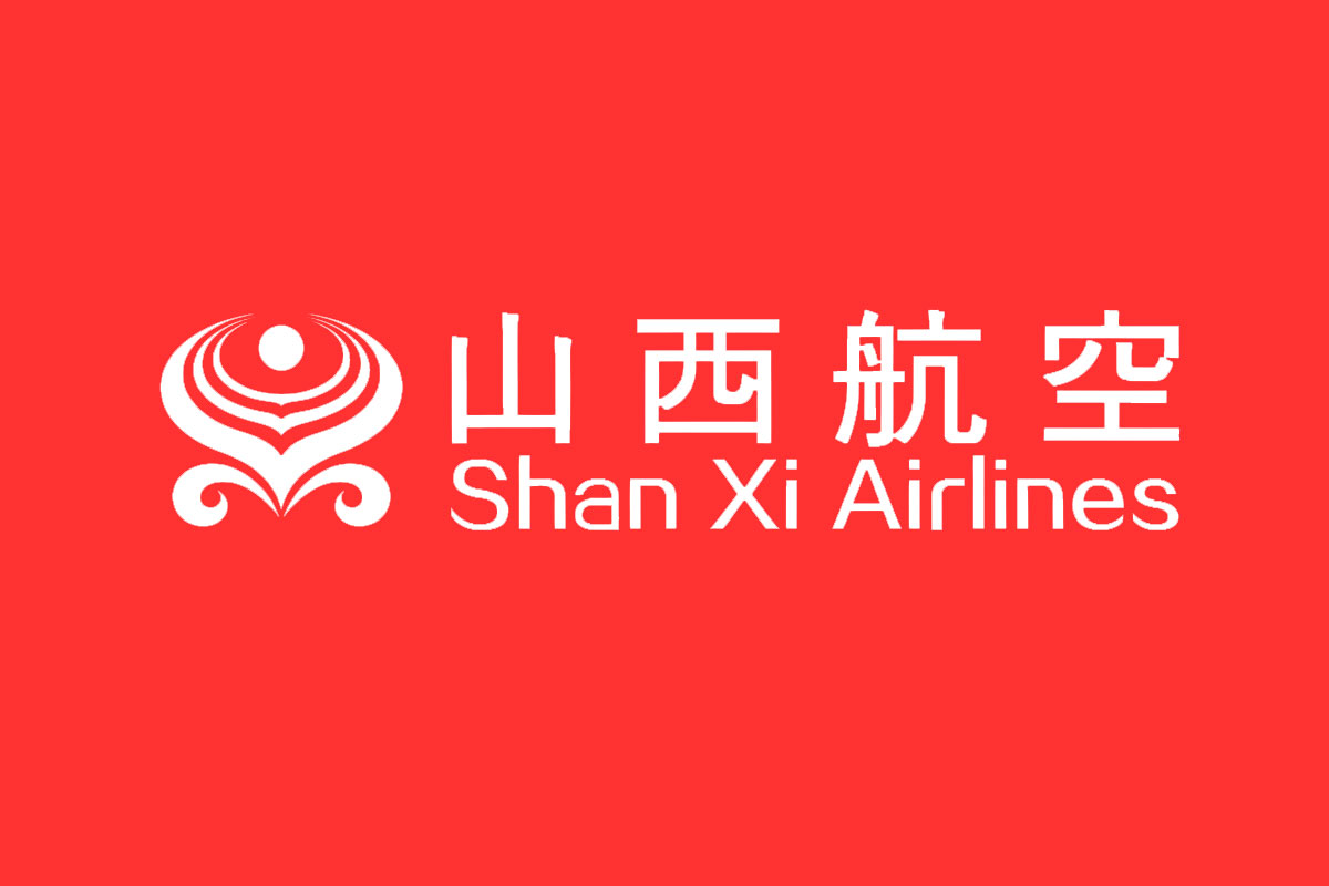 山西航空反白logo