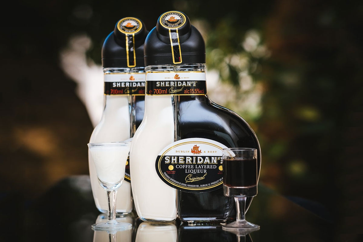 Sheridan's标志设计含义及利口酒品牌设计理念