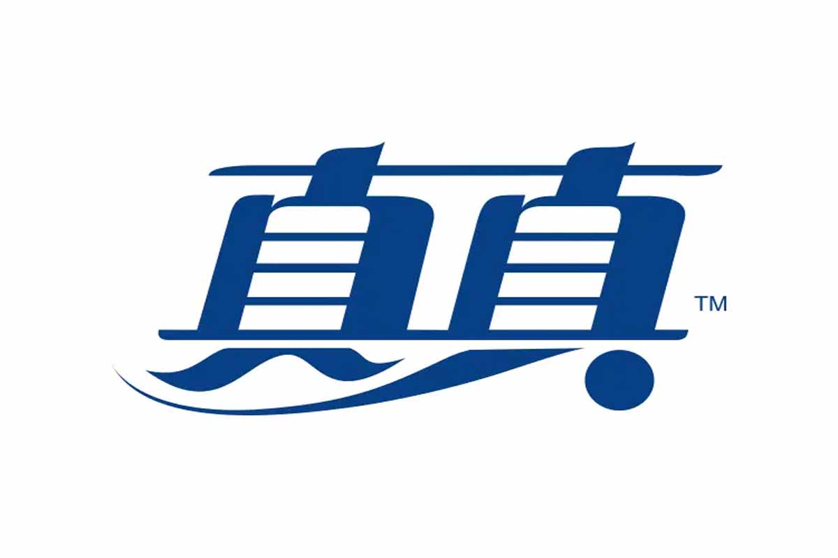 真真纸巾标志logo图片