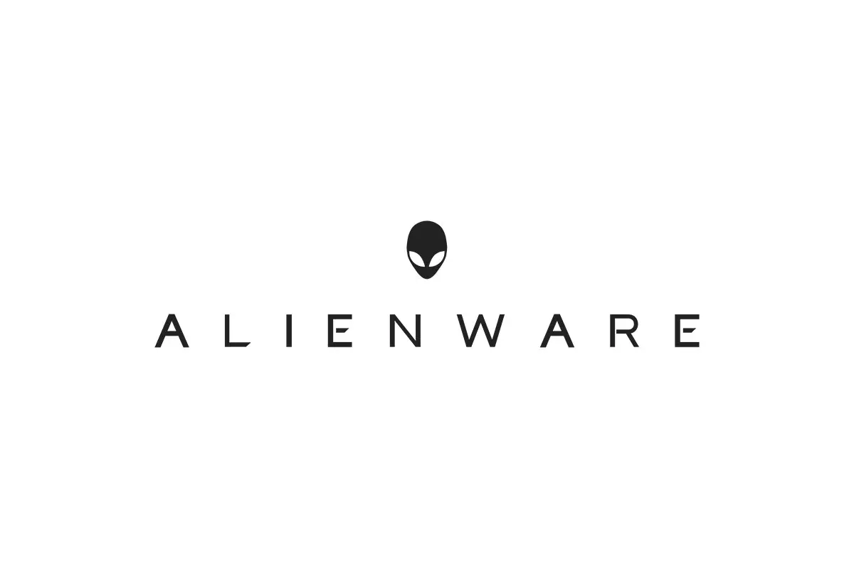 Alienware戴尔外星人电脑logo设计-外星头logo设计
