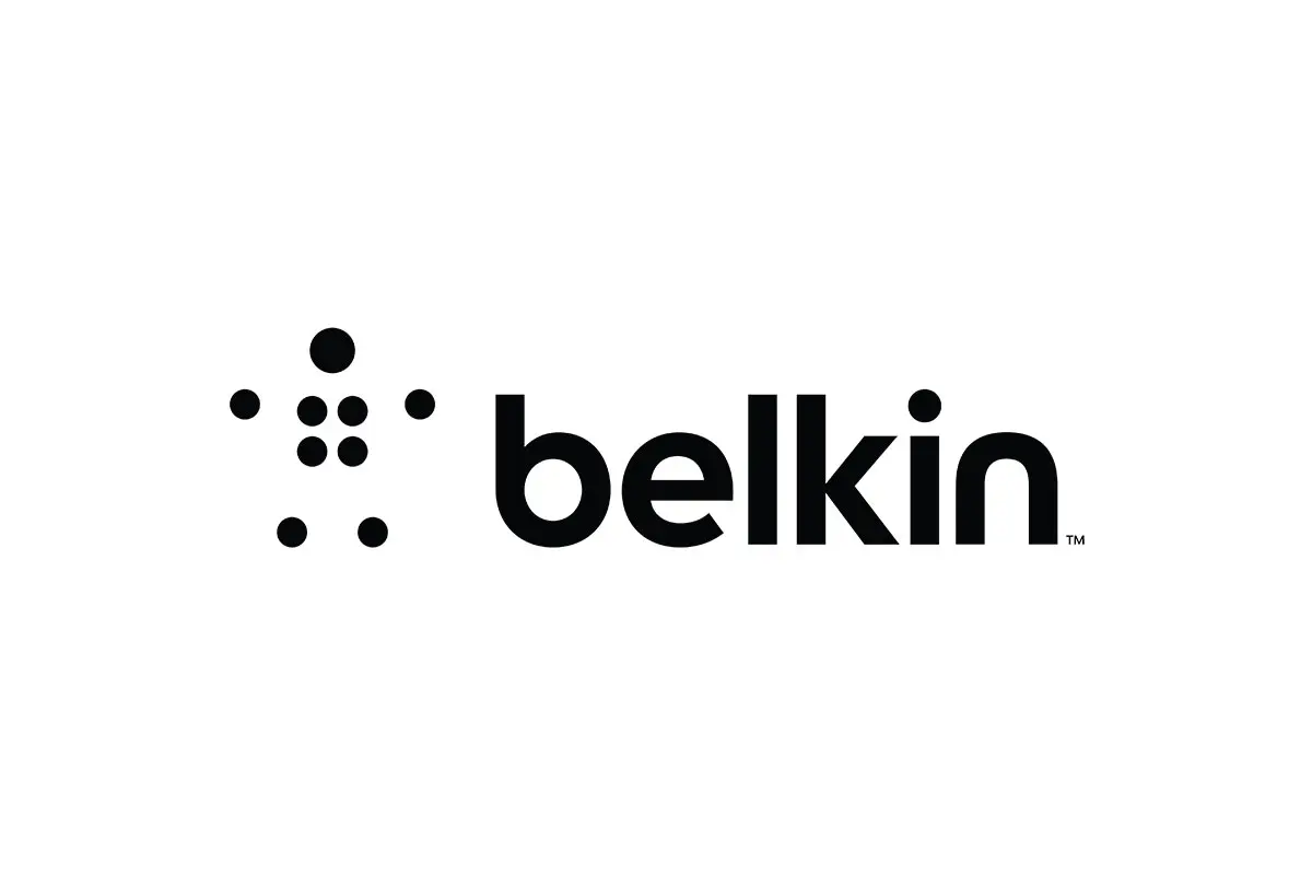 Belkin贝尔金公司logo设计-人形轮廓logo设计