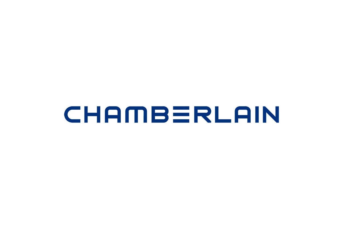 Chamberlain张伯伦车库开门logo设计-无衬线字体logo设计
