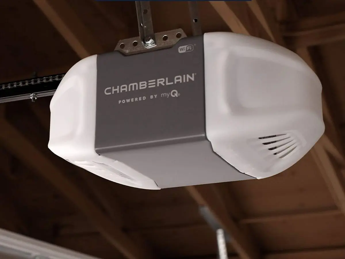 Chamberlain张伯伦车库开门logo设计-车库开门器logo设计