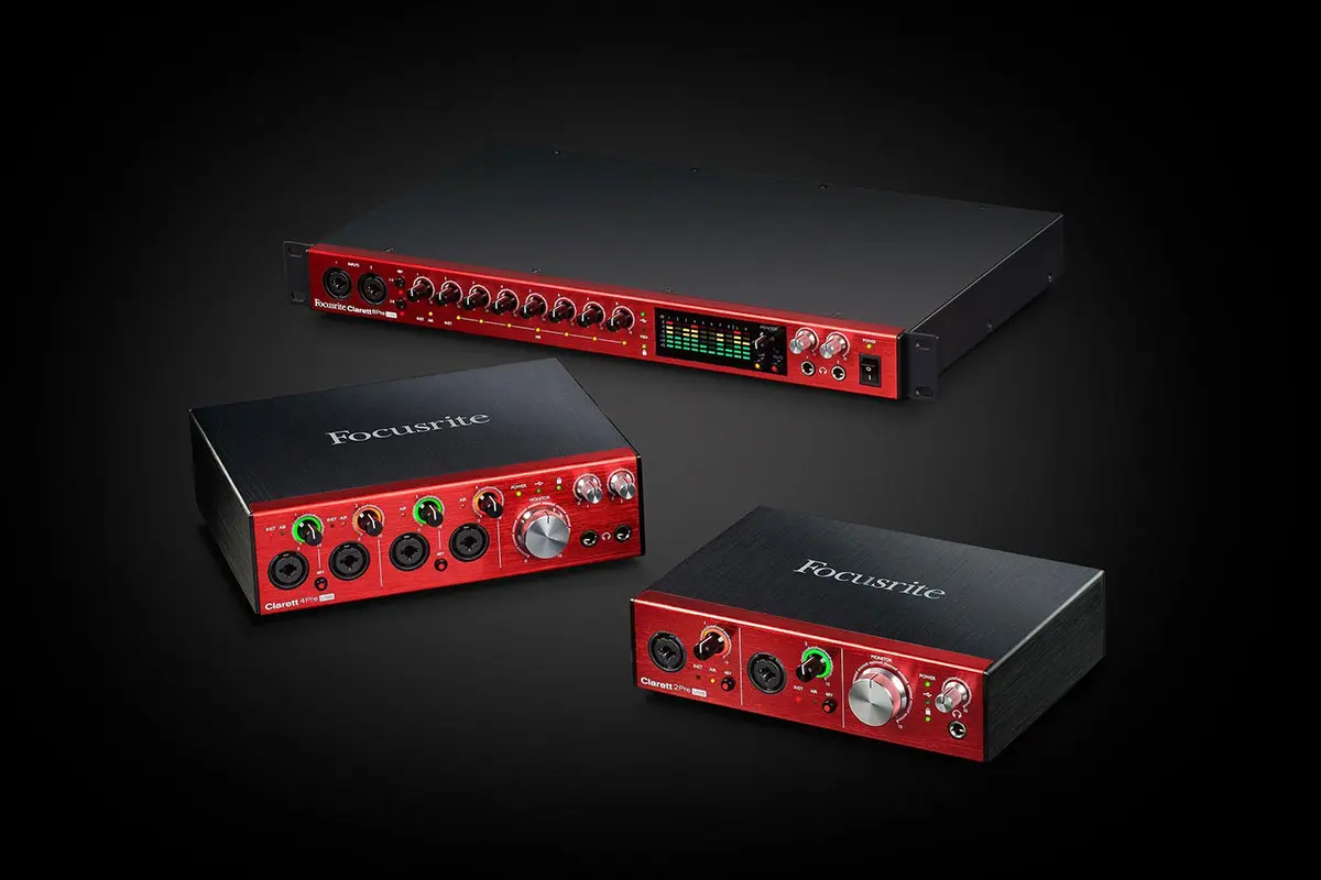 Focusrite英国福克斯特音频设备-专业音频标志设计