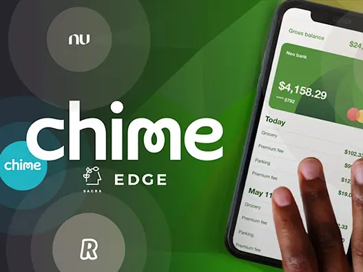 Chime数字银行logo设计含义及金融品牌理念
