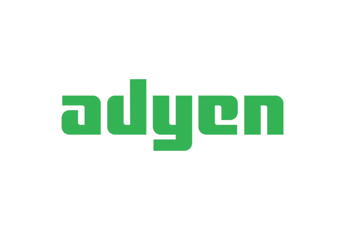 Adyen荷兰在线服务支付平台logo设计-草绿色logo设计