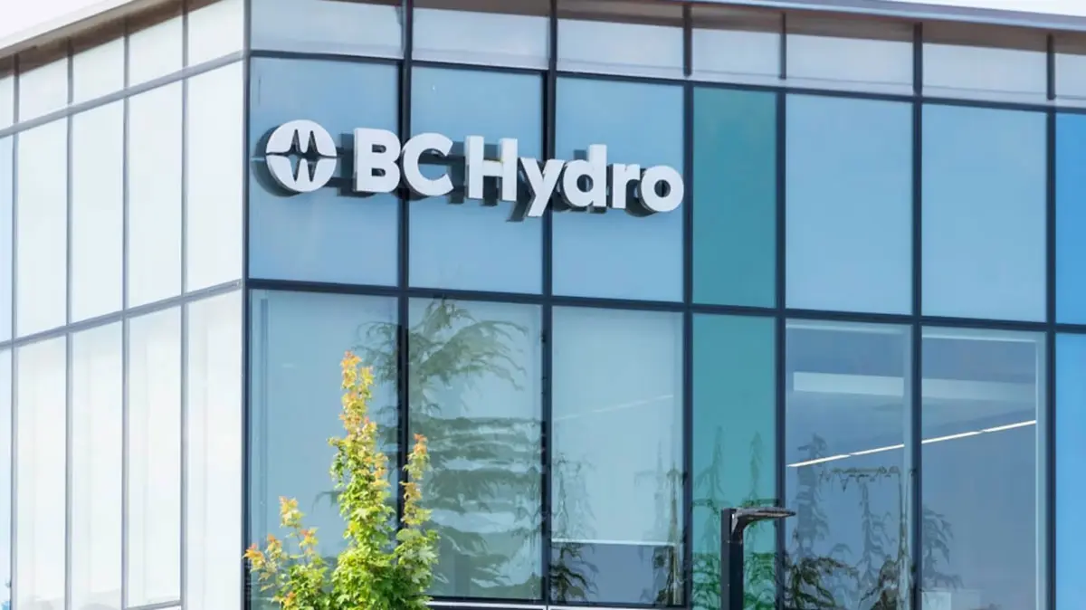 BC Hydro加拿大电力公司办公室-波浪线标志设计