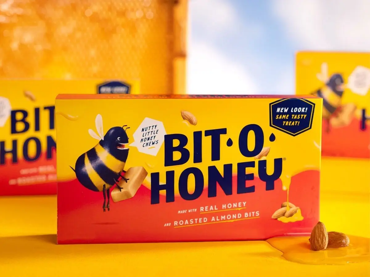 Bit O Honey美国经典糖果-糖果logo设计