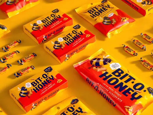 Bit O Honey美国糖果logo含义及糖果品牌理念