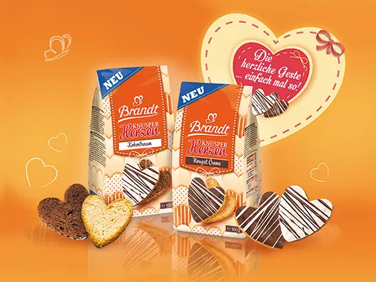 Brandt Zwieback勃兰特烘焙logo设计含义及零食品牌设计理念