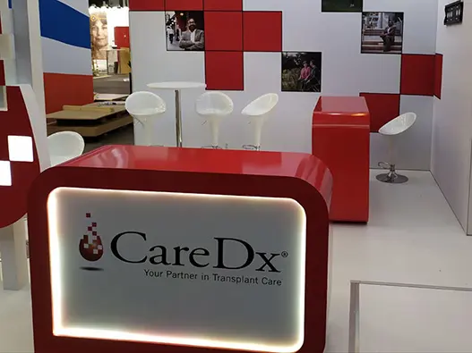 CareDX卡尔德克斯logo设计含义及生物技术品牌理念	