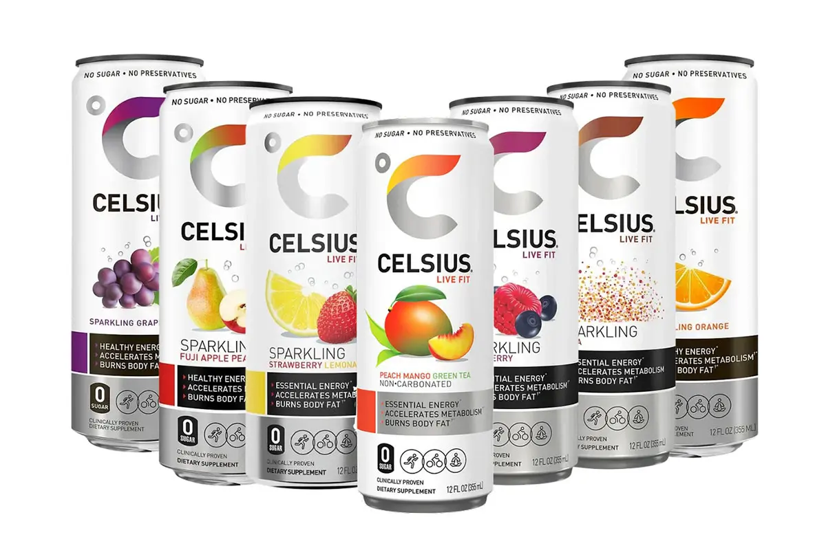 Celsius燃力士能量饮料-饮料标志设计