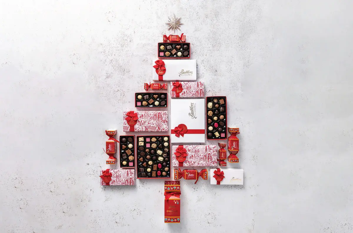 Butlers Chocolates巧克力-黑巧克力标志设计