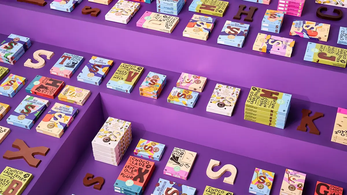 Delicata Chocolate巧克力-黑巧克力标志设计