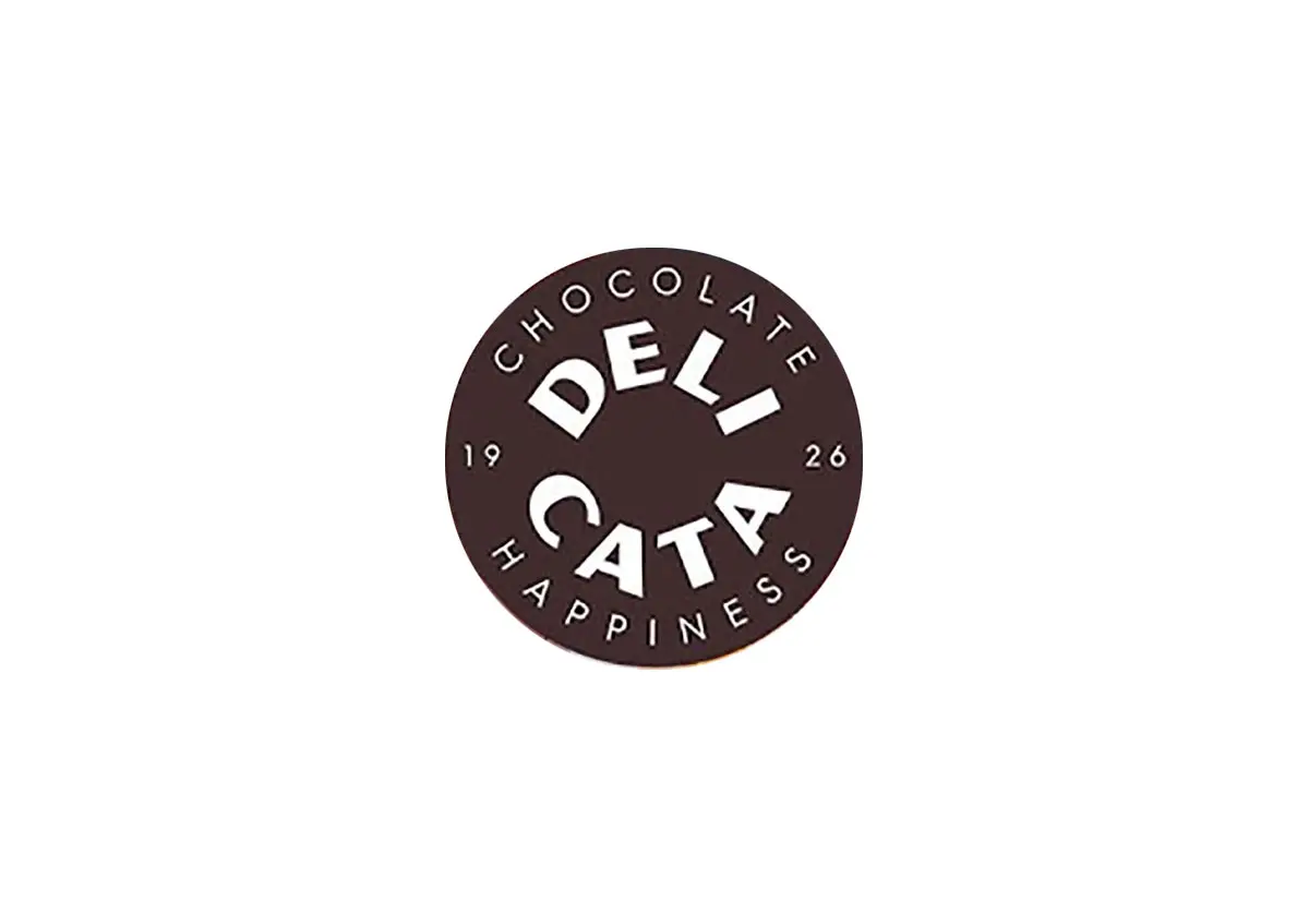 Delicata Chocolate标志设计-巧克力logo设计公司
