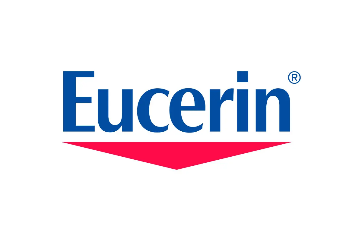 Eucerin优色林医学护肤品logo设计-三角形logo设计