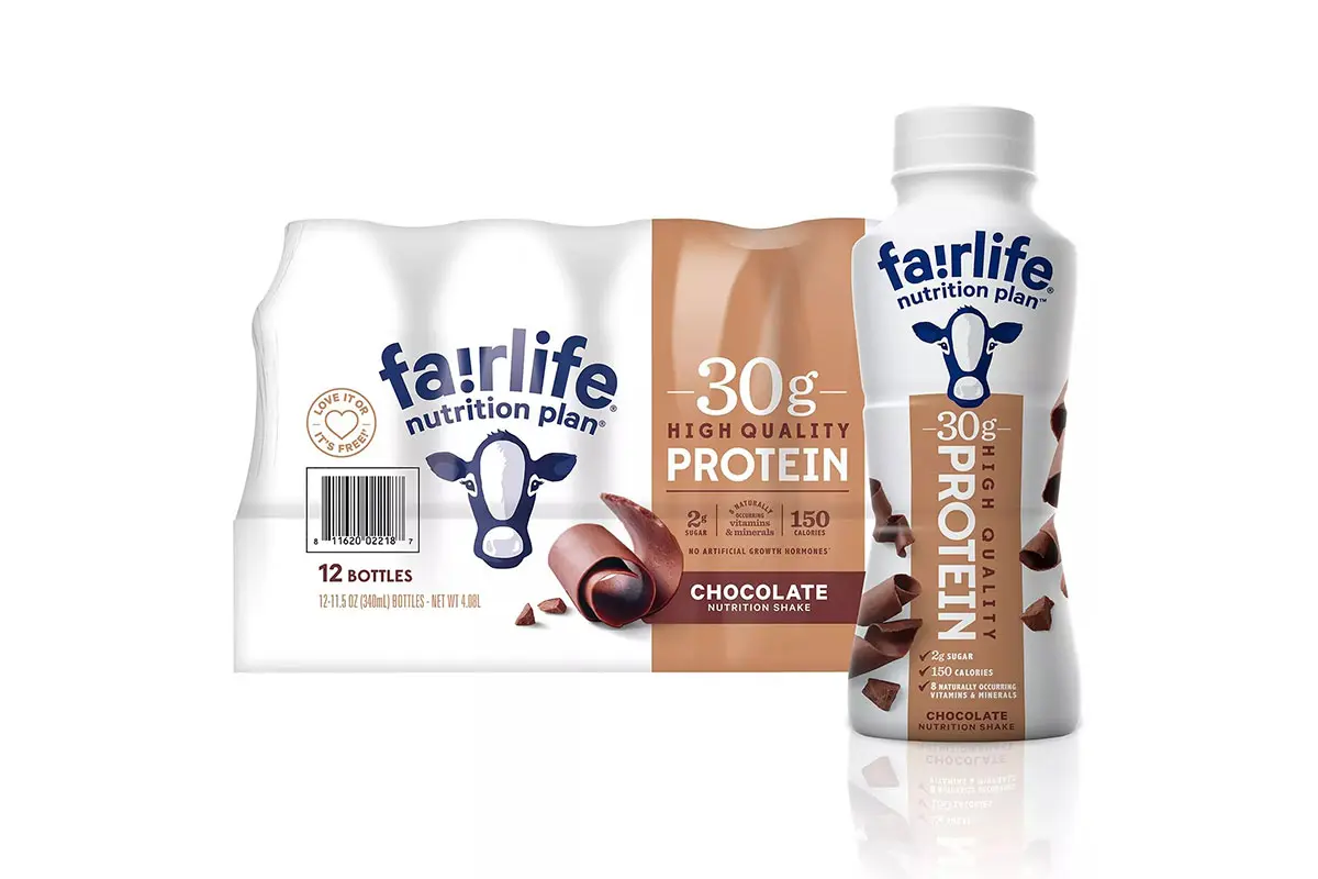 Fairlife鲜菲乐牛奶饮料-乳制品标志设计