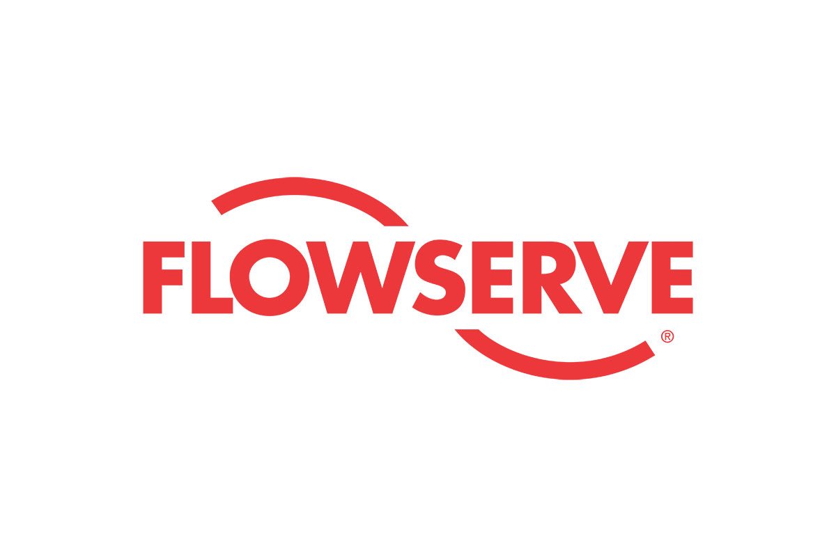 Flowserve美国福斯阀门logo设计-双弧线logo设计