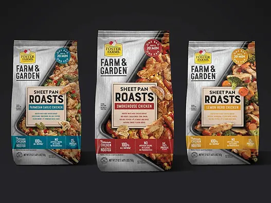 Foster Farms福斯特农场logo设计含义及家禽食品品牌理念