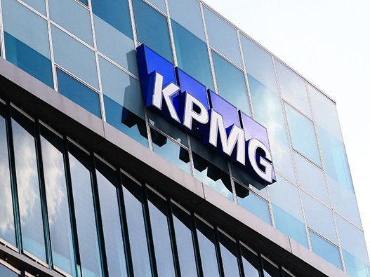 KPMG毕马威华振会计师事务所logo设计含义及财务咨询公司品牌理念