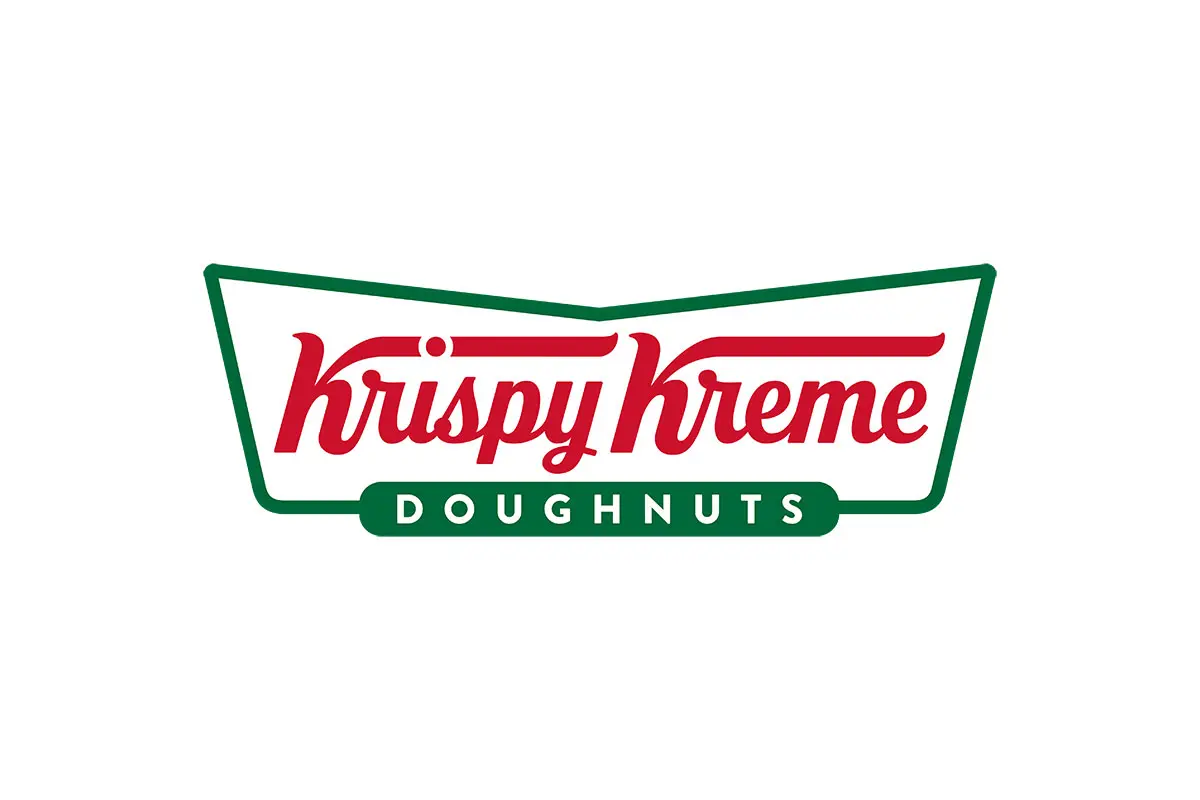 Krispy Kreme卡卡圈坊美国甜甜圈连锁店logo设计-打开书logo设计