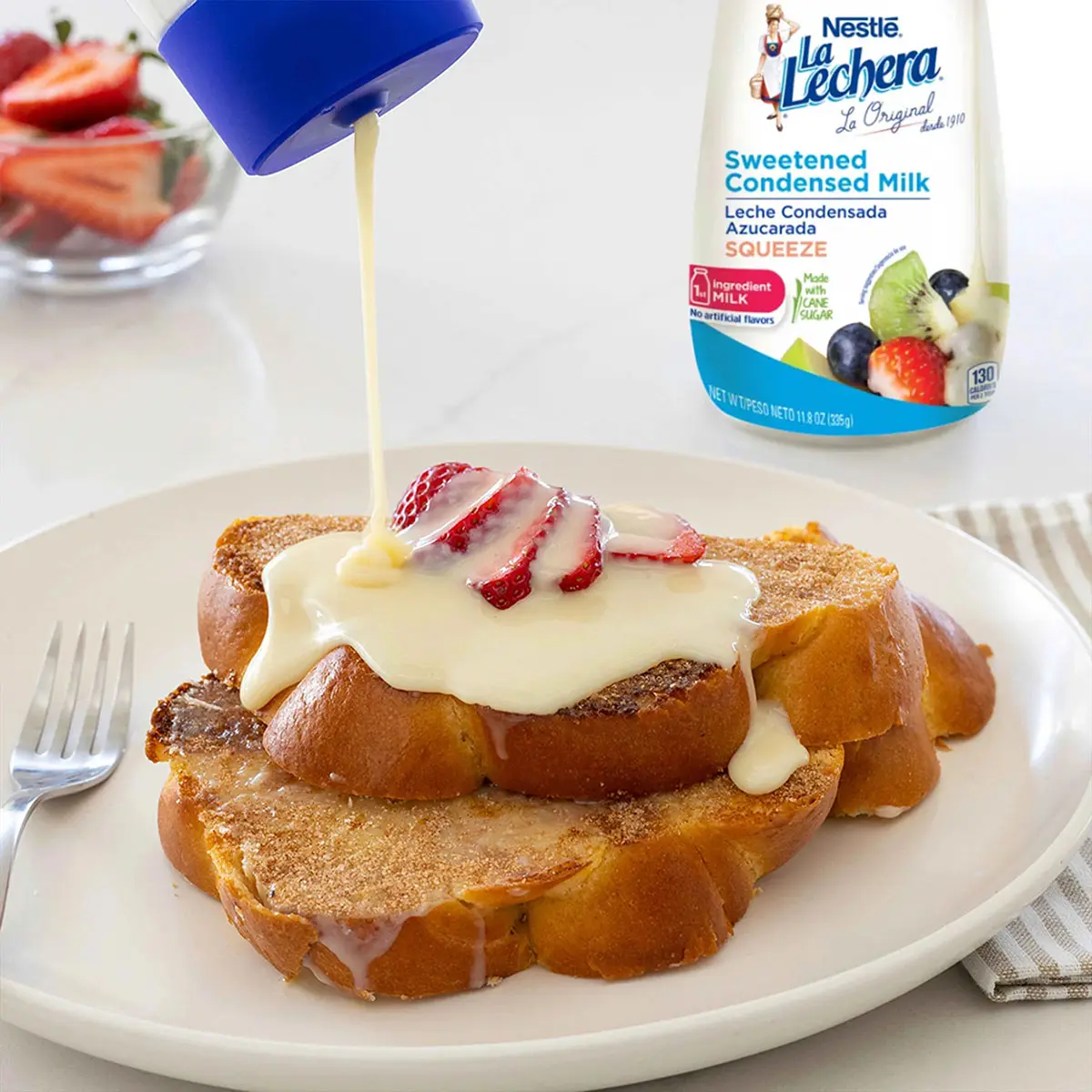 La Lechera雀巢乳制品-炼乳标志设计