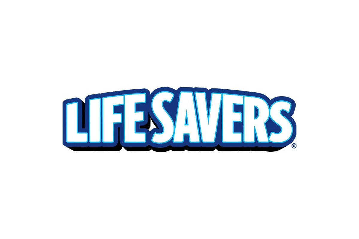Life Savers美国薄荷糖logo设计-口香糖logo设计