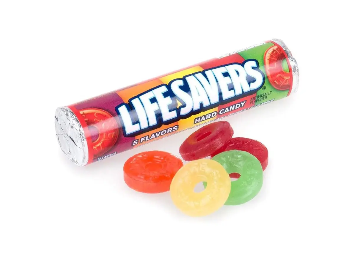 Life Savers美国薄荷糖-糖果logo设计