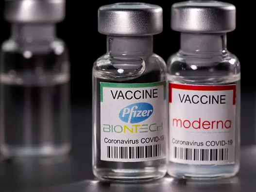 Moderna莫德纳制药logo设计含义及生物科技公司品牌理念	