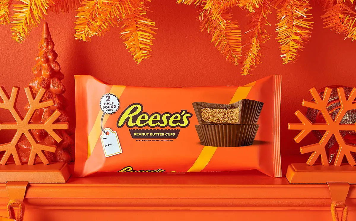 Reese's美国好时巧克力-手写风格标志设计