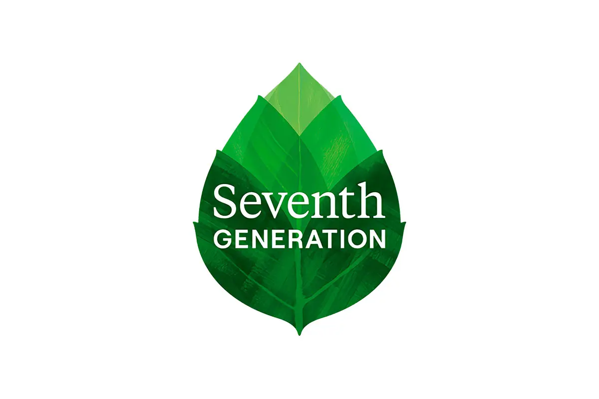 Seventh Generation美国七世代家居护理logo设计-花蕾logo设计