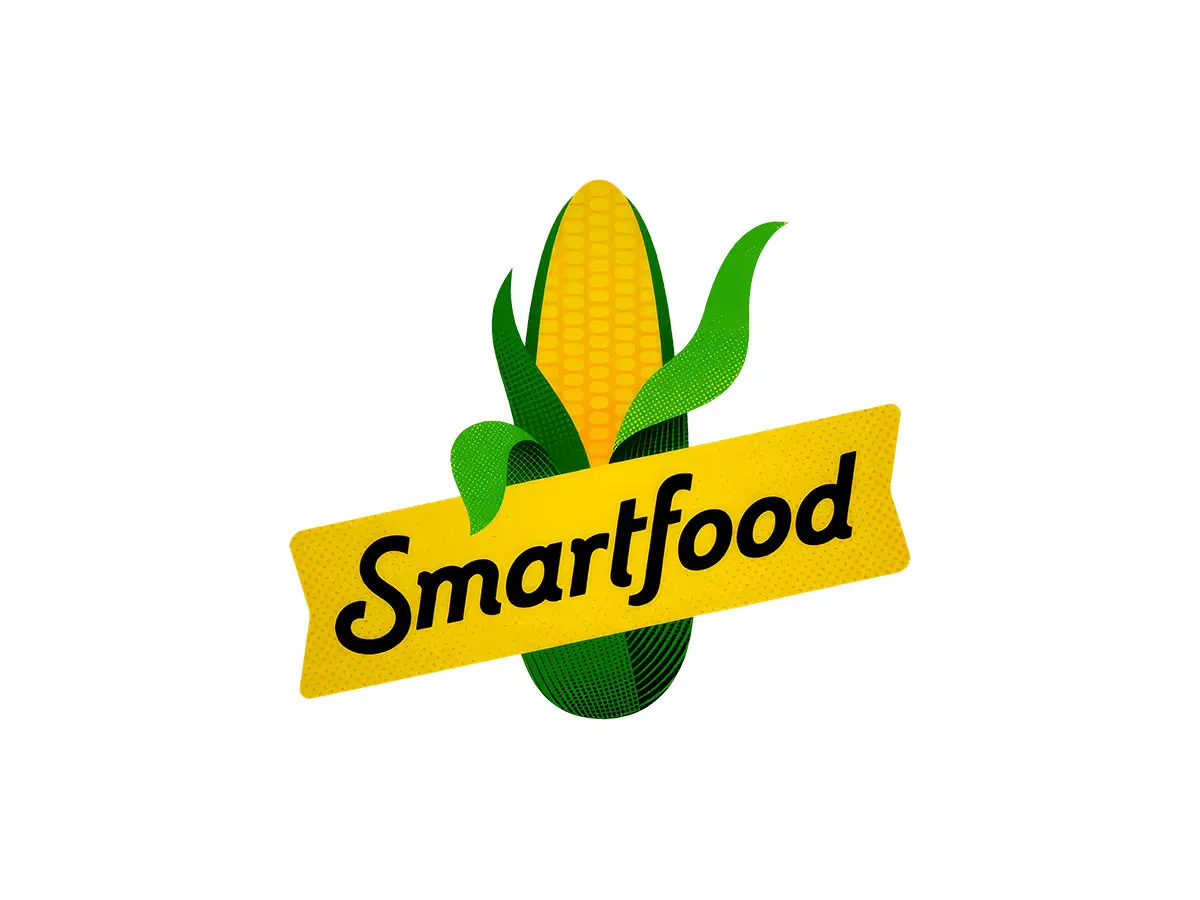 Smartfood百事休闲食品logo设计-玉米图形logo设计