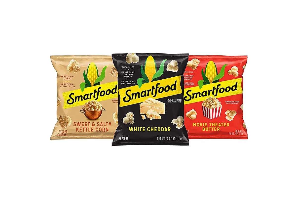 Smartfood百事休闲食品-爆米花logo设计