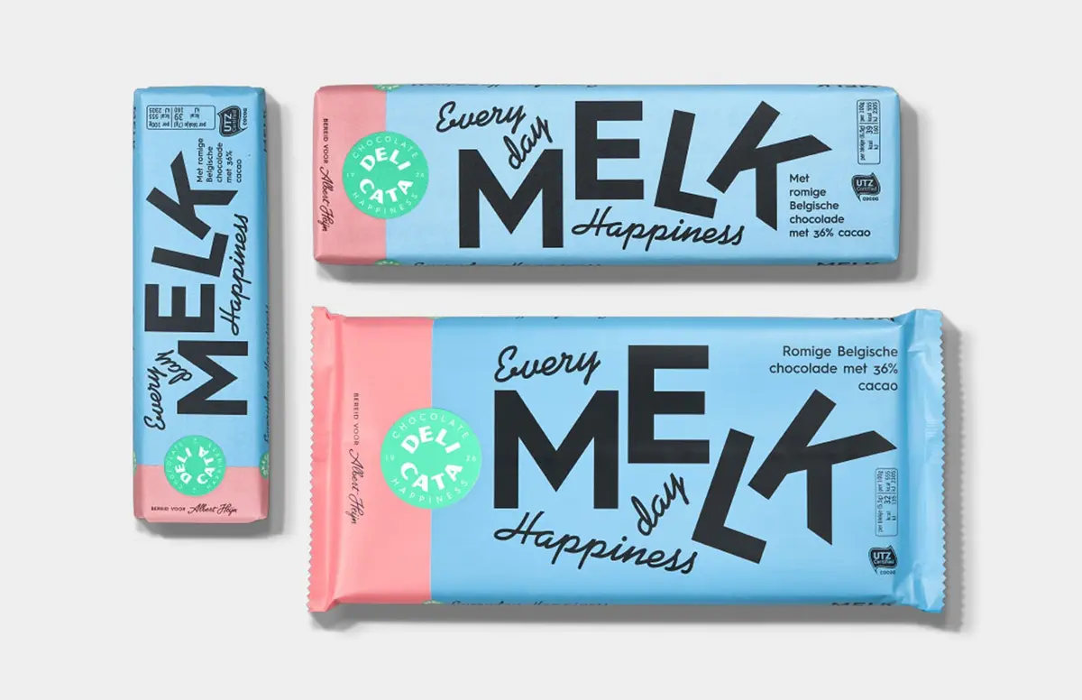 Delicata Chocolate巧克力-巧克力logo设计公司