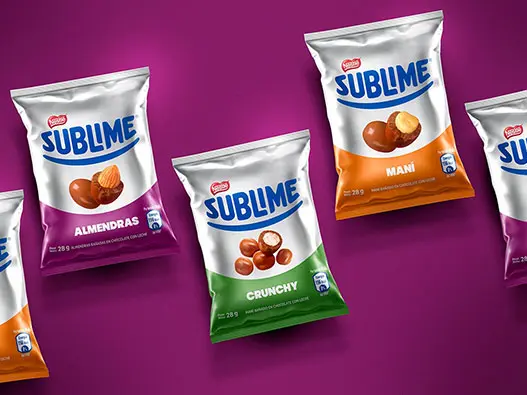 Sublime chocolate雀巢巧克力logo含义及糖果品牌理念
