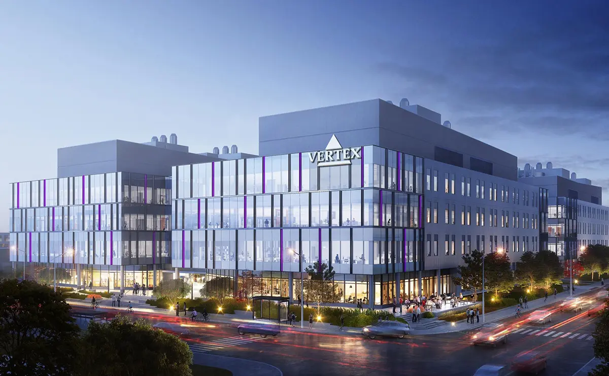 Vertex pharmaceuticals办公室-生物技术品牌设计公司