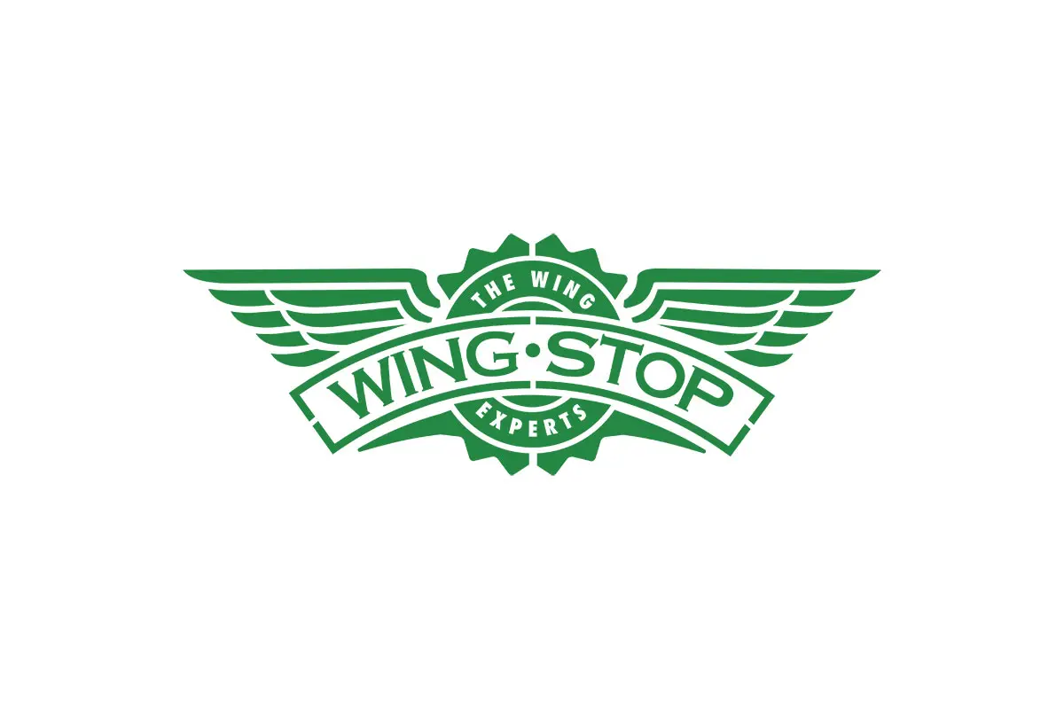 Wingstop Restaurant美国鸡翅连锁餐厅logo设计-翅膀logo设计